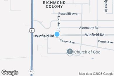 Map image of the property - 1265 Winfield Rd