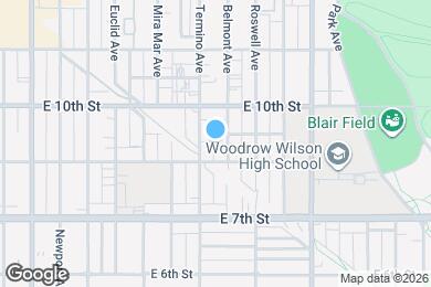 Map image of the property - 833 Belmont Ave