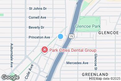 Map image of the property - Katy Trail Uptown
