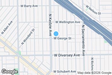 Map image of the property - 3142 W George St
