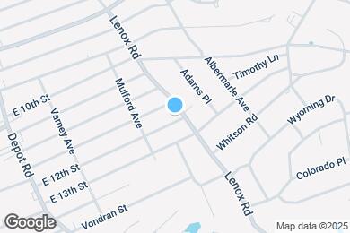 Map image of the property - 134 E 12th St