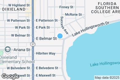 Map image of the property - 419 E Belmar St