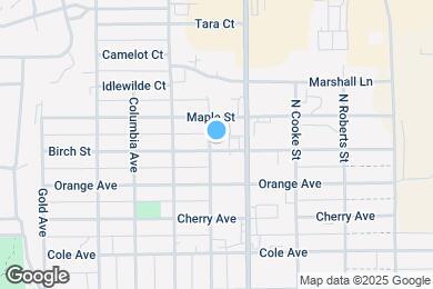 Map image of the property - 2701 Dodge Ave