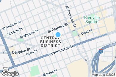 Map image of the property - 457 Dauphin St