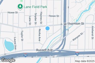 Map image of the property - 1061 Raymond St