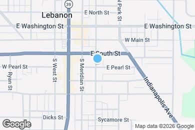 Map image of the property - 225 S East St