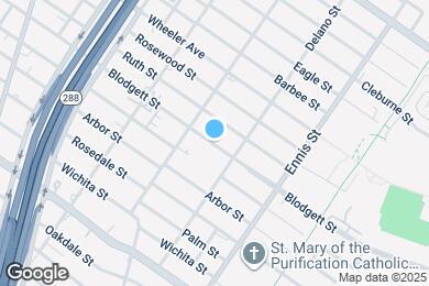 Map image of the property - 2683 Blodgett St