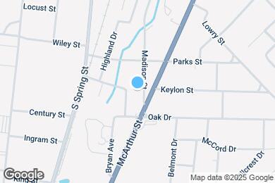 Map image of the property - 1070 Madison St