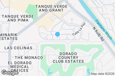 Map image of the property - 6626 Calle La Paz