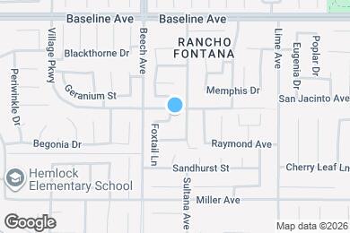 Map image of the property - 7509 Foxfire Ln
