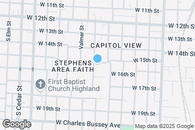 Map image of the property - 3317 W 15th St