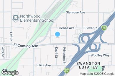 Map image of the property - 1516 -1518 Orlando Way