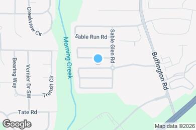 Map image of the property - 3421 Sable Chase Ln