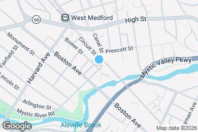 Map image of the property - 72 Bower St