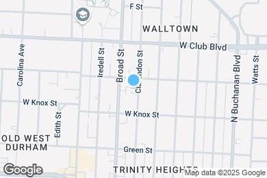 Map image of the property - 1015 Clarendon St