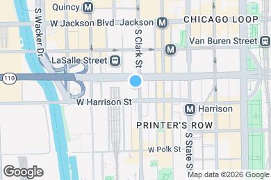 Map image of the property - 711 S Clark St