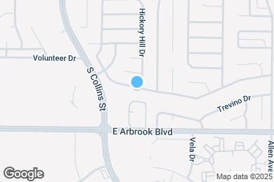 Map image of the property - 1210 Green Hill Dr
