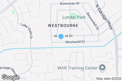 Map image of the property - 12406 Westwold Dr
