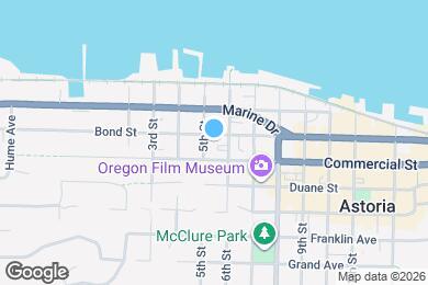 Map image of the property - 547 Bond St