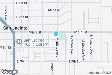 Map image of the property - 440 S Mistletoe Ave