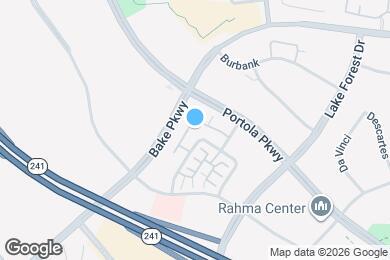 Map image of the property - 1014 El Paseo