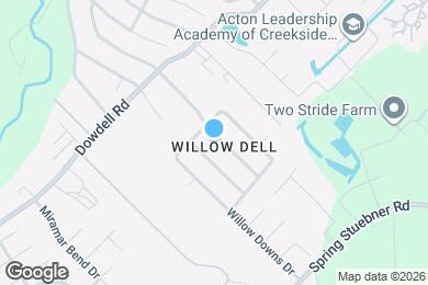 Map image of the property - 22023 Holly Branch Dr