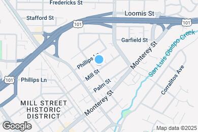 Map image of the property - 1624 Mill St