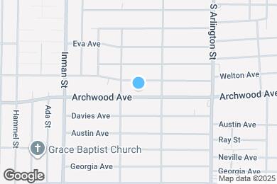 Map image of the property - 877 E Archwood Ave