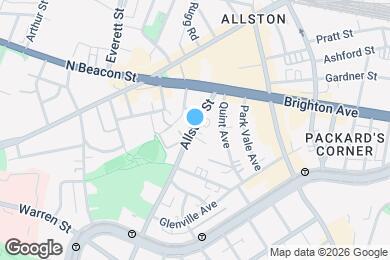 Map image of the property - 36 Allston St