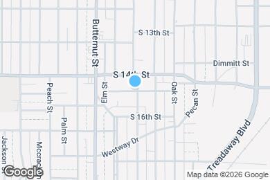 Map image of the property - 1102 S 15th St