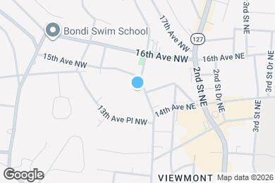 Map image of the property - The Townhomes at Viewmont