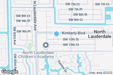 Map image of the property - 7911 SW 10th St