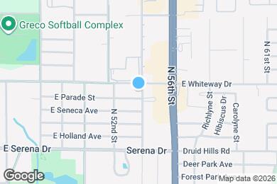 Map image of the property - 10804 N 53rd St
