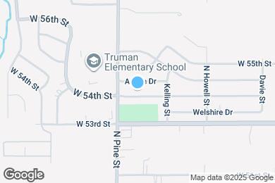 Map image of the property - 2210 W 54th St