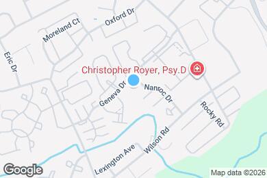 Map image of the property - 1001 Nanroc Dr