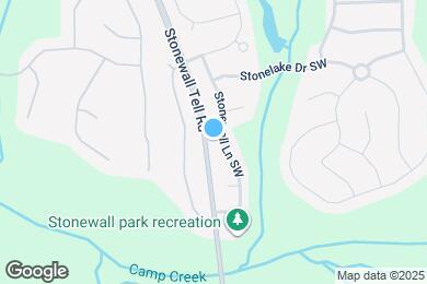 Map image of the property - 2839 Stonewall Ln SW