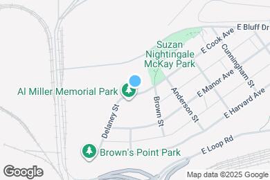 Map image of the property - 239 W Cook Ave