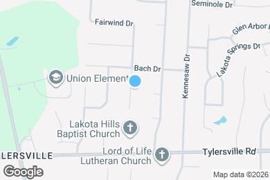 Map image of the property - 7696 Devonwood Dr