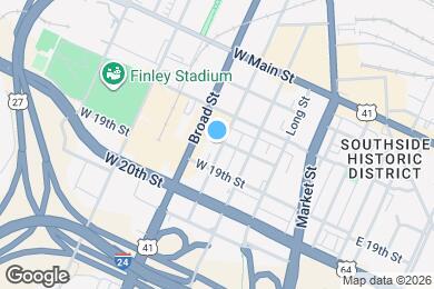 Map image of the property - 304 W 18th St