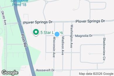 Map image of the property - 2010 Wisconsin Ave