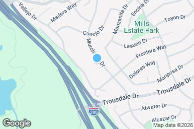 Map image of the property - 1460 Murchison Dr