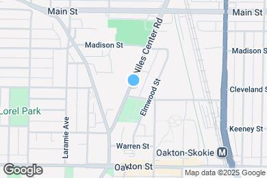 Map image of the property - 8161 Niles Center Rd