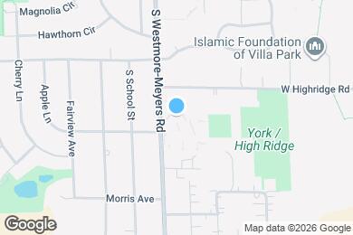 Map image of the property - Westmore Apartments