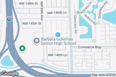 Map image of the property - 8793 NW 142nd Ln