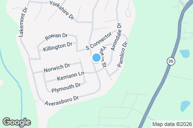 Map image of the property - 99 Averasboro Dr