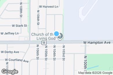 Map image of the property - 4812 N 104th St