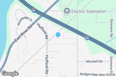 Map image of the property - River Oaks Properties