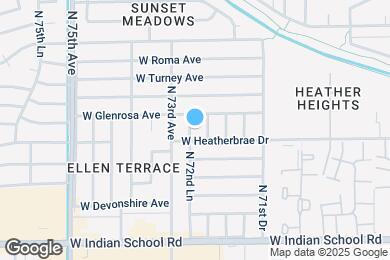 Map image of the property - 4309 N 72nd Ln
