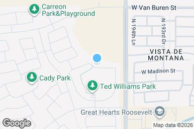Map image of the property - 19614 W Morning Glory St