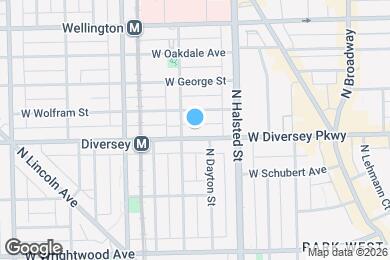 Map image of the property - 844 W Diversey Pky